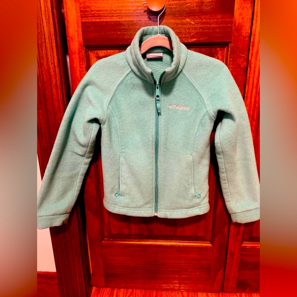 Columbia zip-up fleece size 6/6x